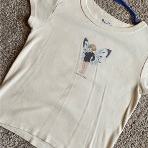 Brandy Melville John Galt Baby tee
